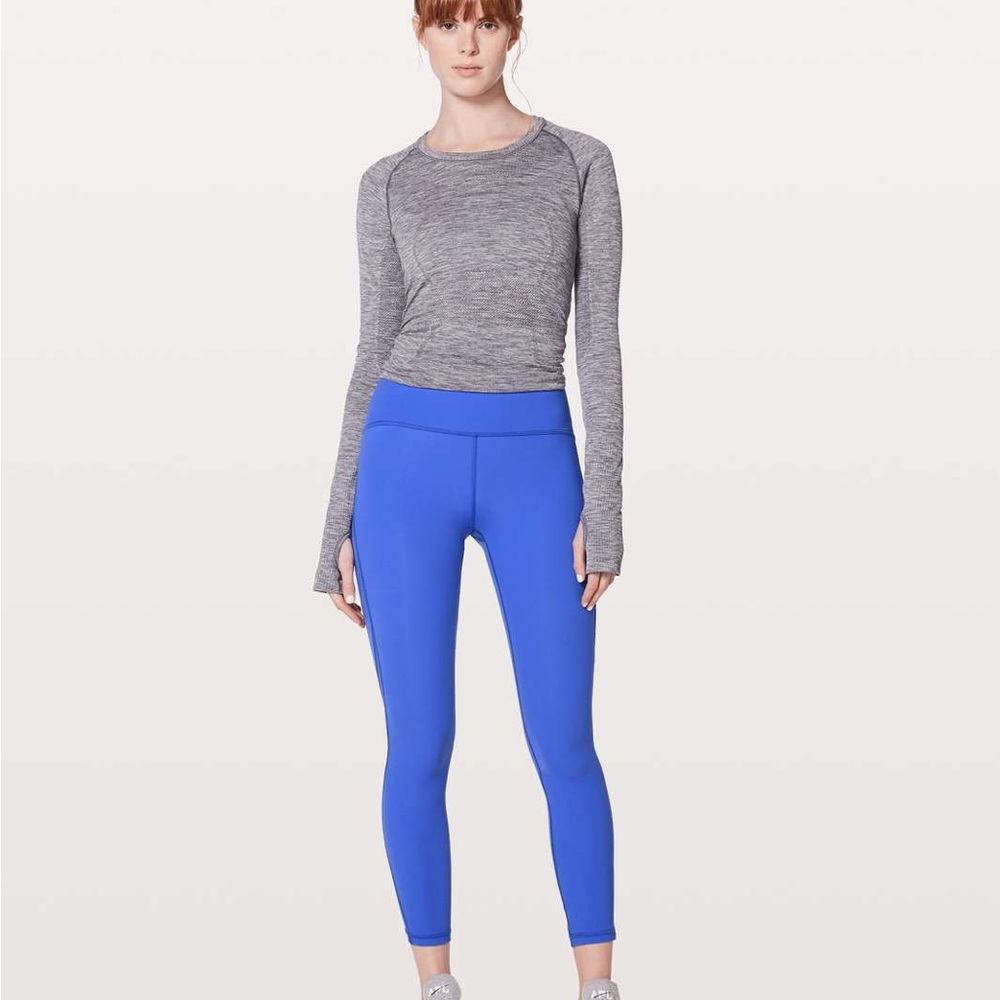 Lululemon Train Times 7/8 Pant 25” Blazer Blue 6